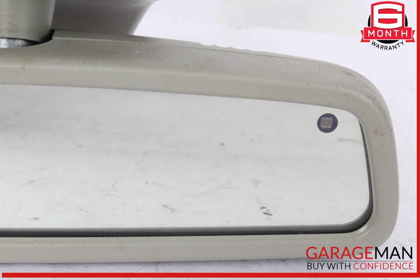 07-09 Mercedes W221 S550 S63 AMG Interior Top Upper Rear View Mirror Gray OEM