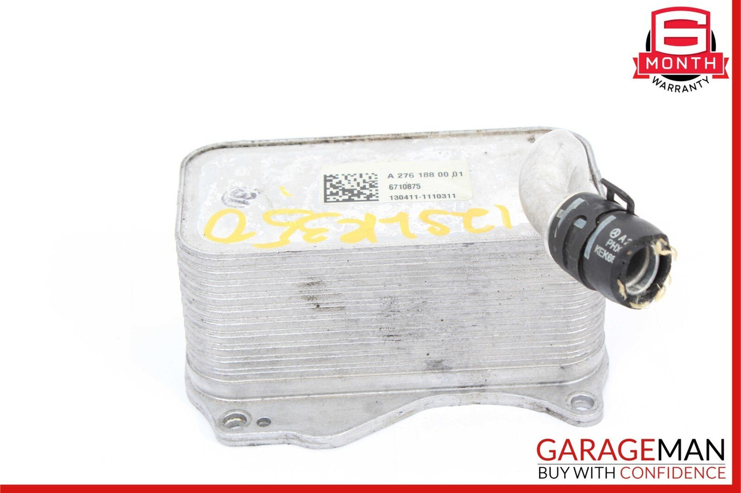 12-20 Mercedes R172 SLK350 GLS450 M276 Engine Oil Cooler Radiator 2761880001 OEM