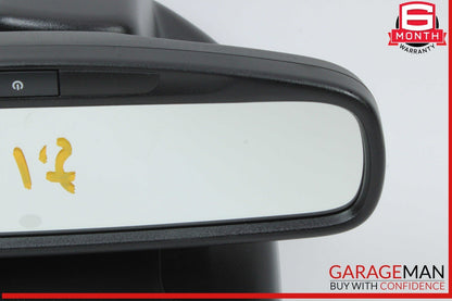 17-22 Maserati Ghibli Quattroporte Interior Rear View Mirror Black 670071053 OEM