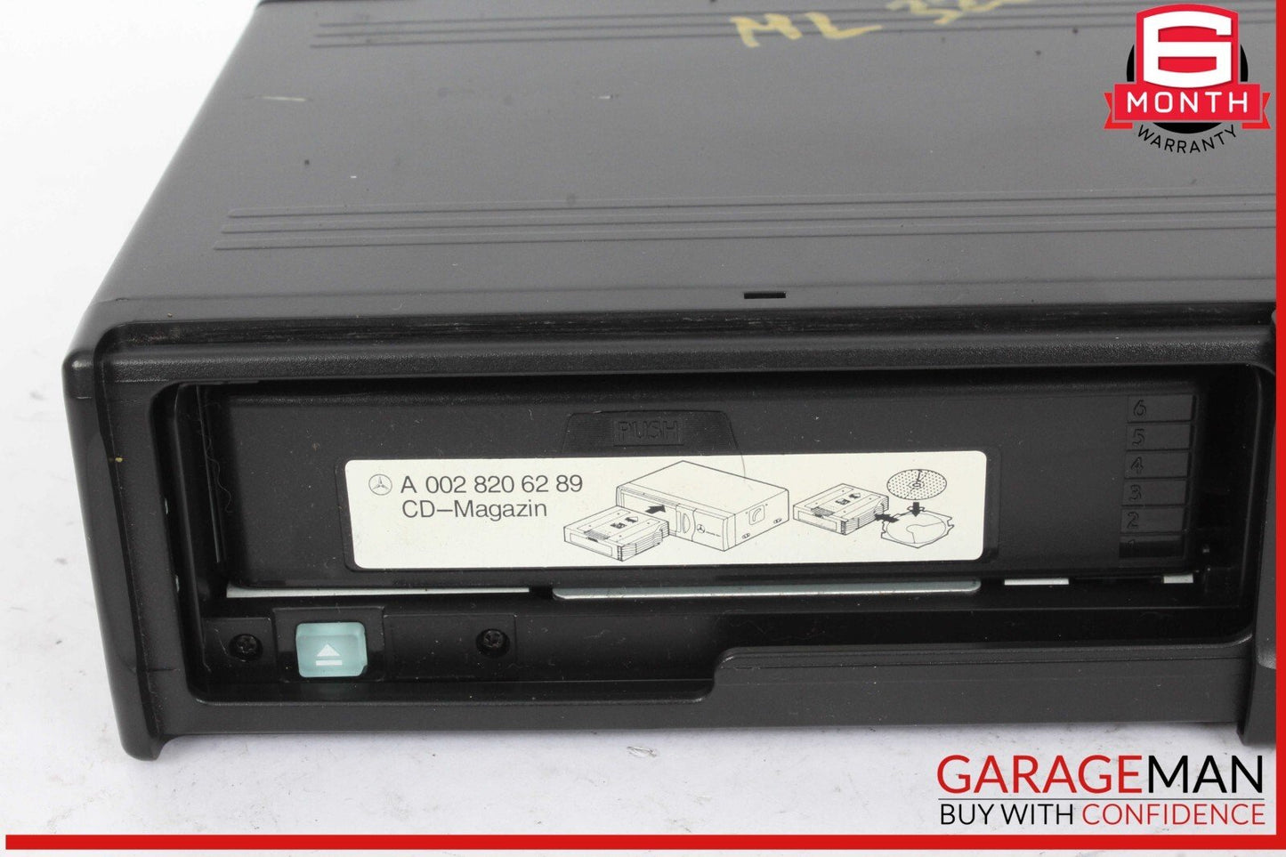 98-05 Mercedes W163 ML320 ML55 AMG CD Changer 6 Disk Player OEM