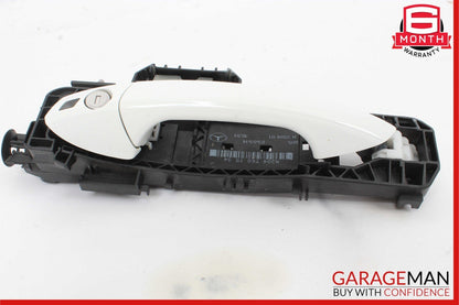 12-14 Mercedes W204 C300 C250 Front Left Driver Side Exterior Door Handle White