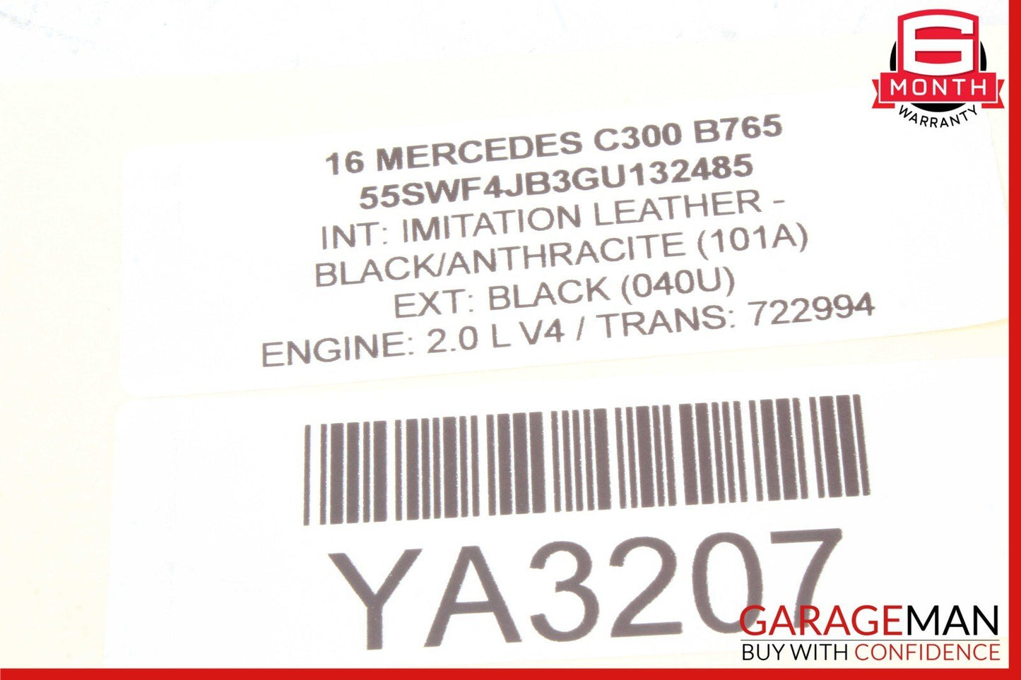 16-19 Mercedes W205 C300 C350e Rear Right Side Door Control Module OEM
