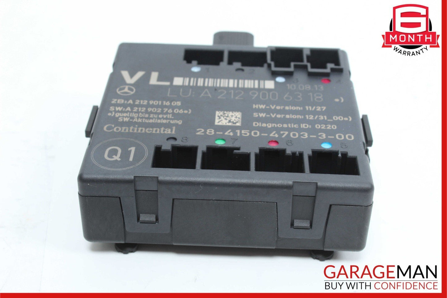 08-18 Mercedes E350 SLK250 C250 E400 Front Left Side Door Control Module Unit