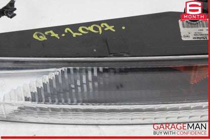 07-09 Audi Q7 Front Left Driver Side Bumper Turn Signal Marker Light OEM