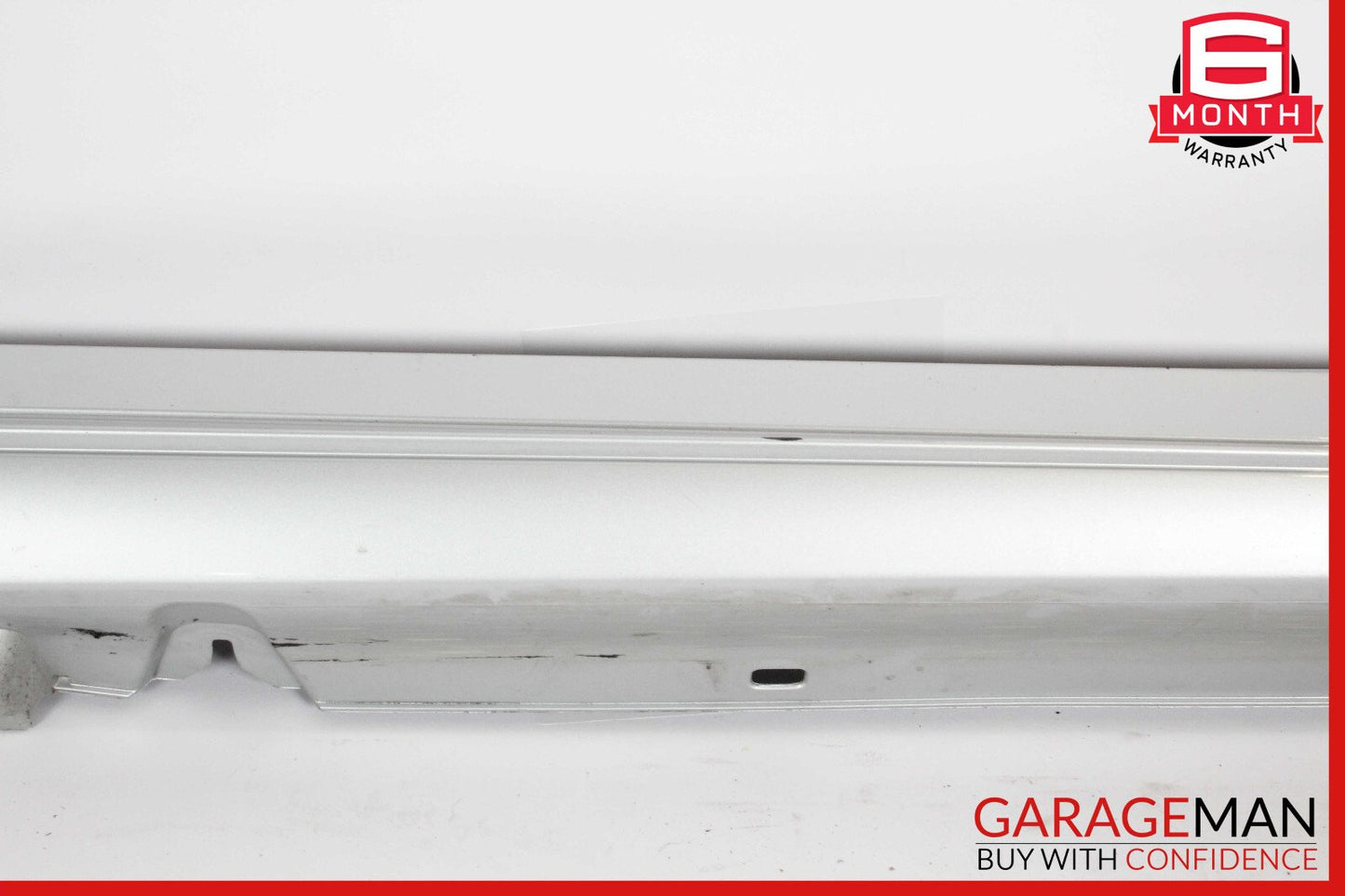 15-20 Mercedes W205 C300 AMG Right Side Skirt Rocker Panel Silver OEM