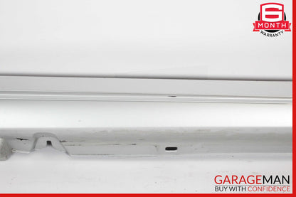 15-20 Mercedes W205 C300 AMG Right Side Skirt Rocker Panel Silver OEM