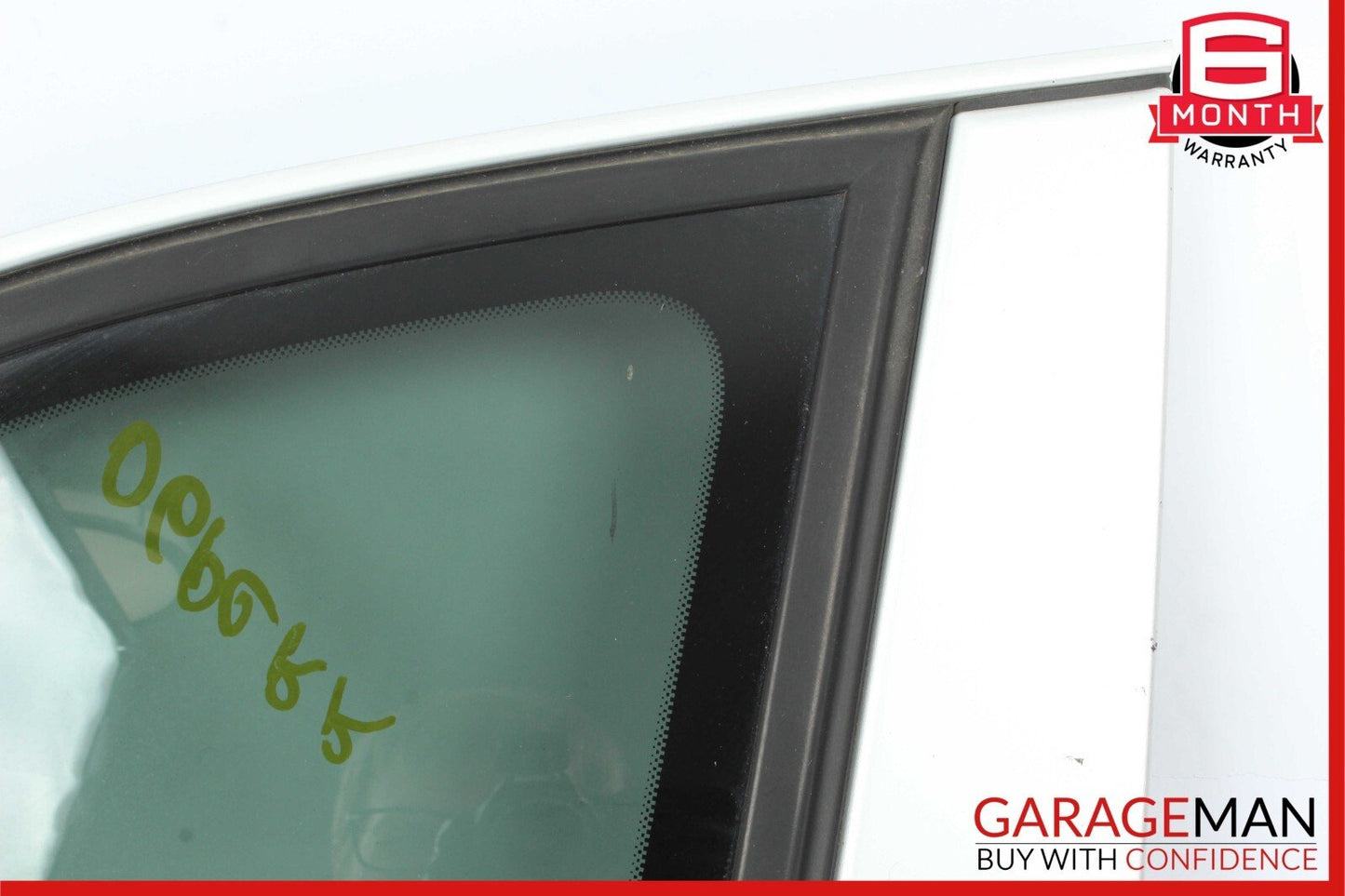 03-06 Porsche Cayenne 955 Rear Right Side Quarter Window Glass Panel White