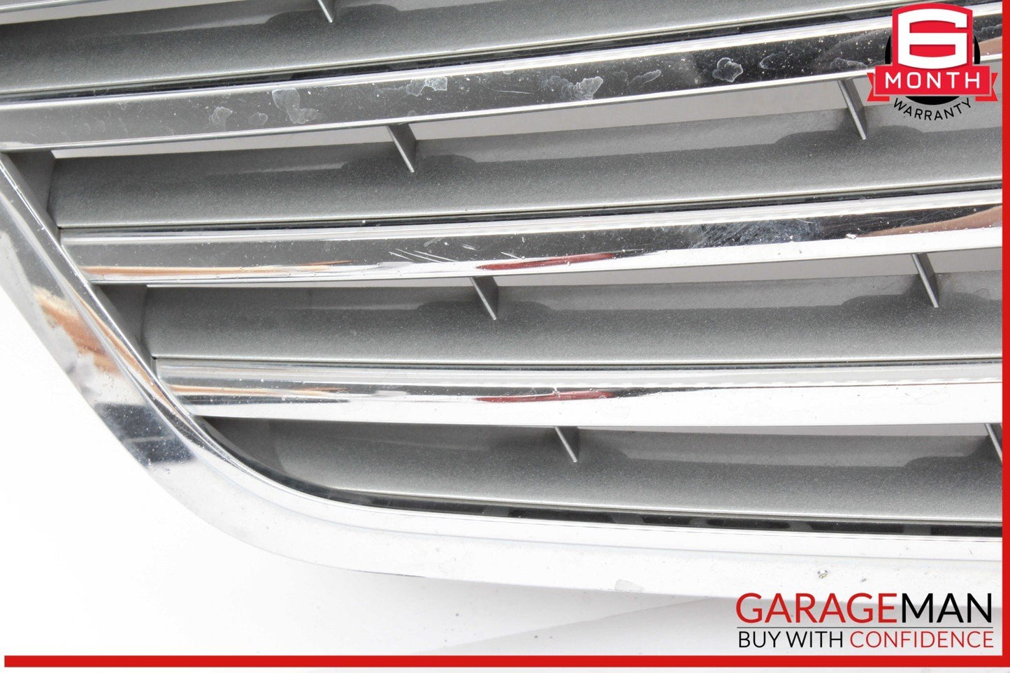 08-13 Mercedes W204 C300 E350 E550 Front Radiator Grille Grill Cover Chrome OEM