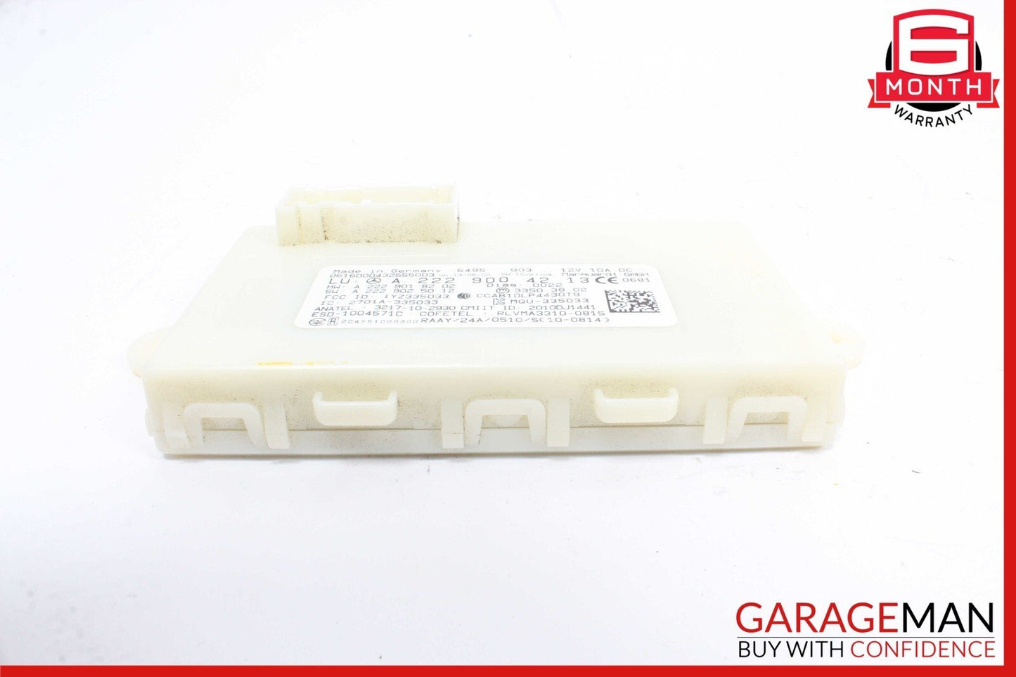 14-19 Mercedes W205 C300 GLC350 S550 Keyless Go Entry Control Module Unit