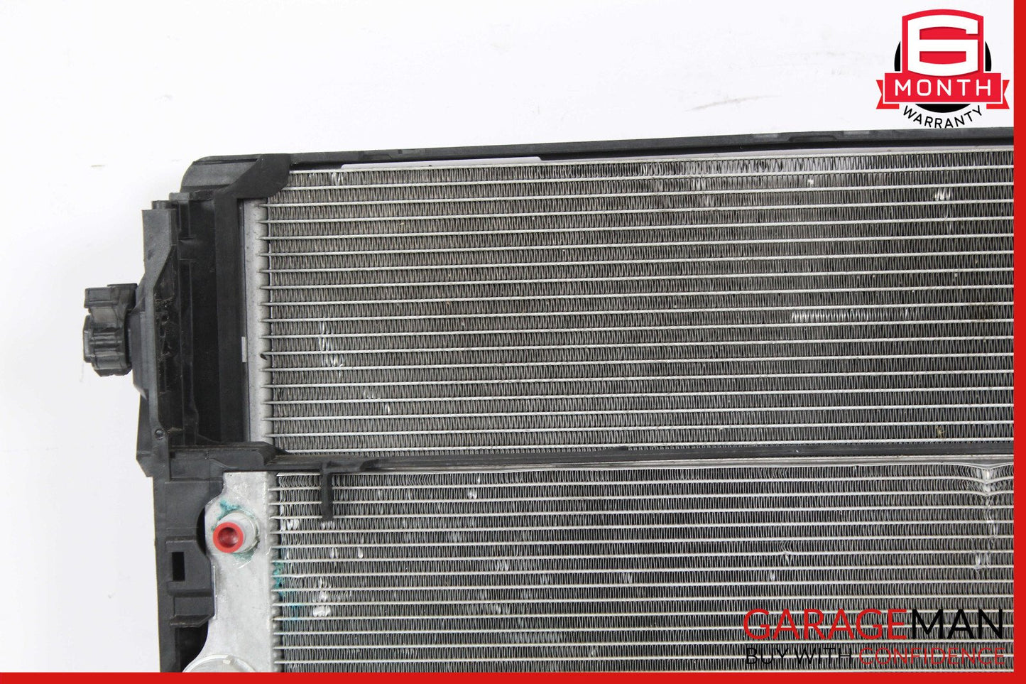 13-19 BMW 640i F06 Engine Cooling Radiator AC Air A/C Condenser OEM