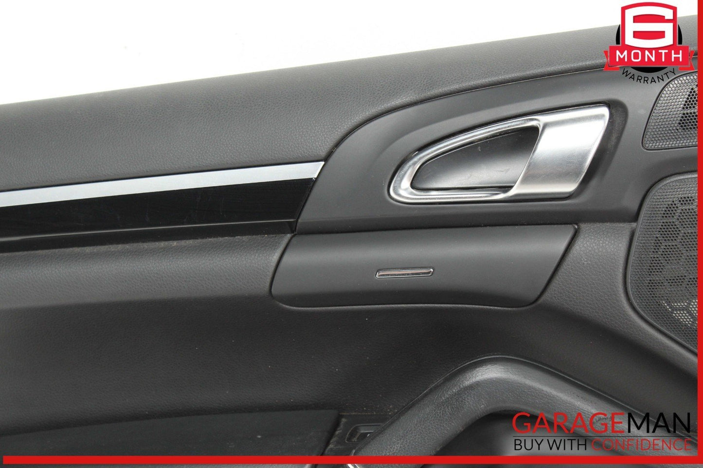11-18 Porsche Cayenne 958 Rear Left Side Interior Door Panel Trim Assy OEM
