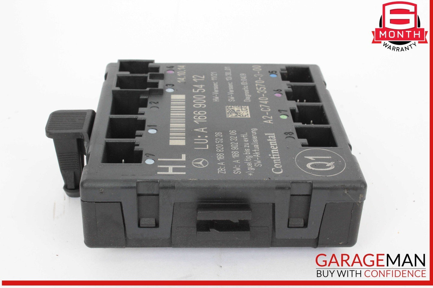 12-19 Mercedes X166 GL450 ML400 GLE350 Rear Left Side Door Control Module Unit