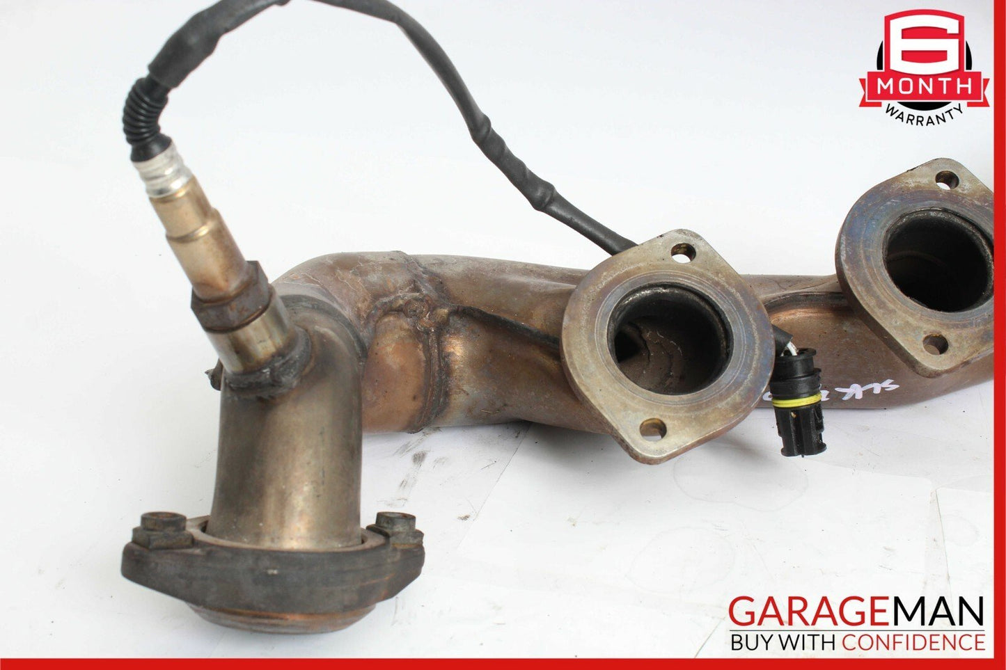 01-04 Mercedes R170 SLK320 Left & Right Side Exhaust Manifold Header Pipe Set