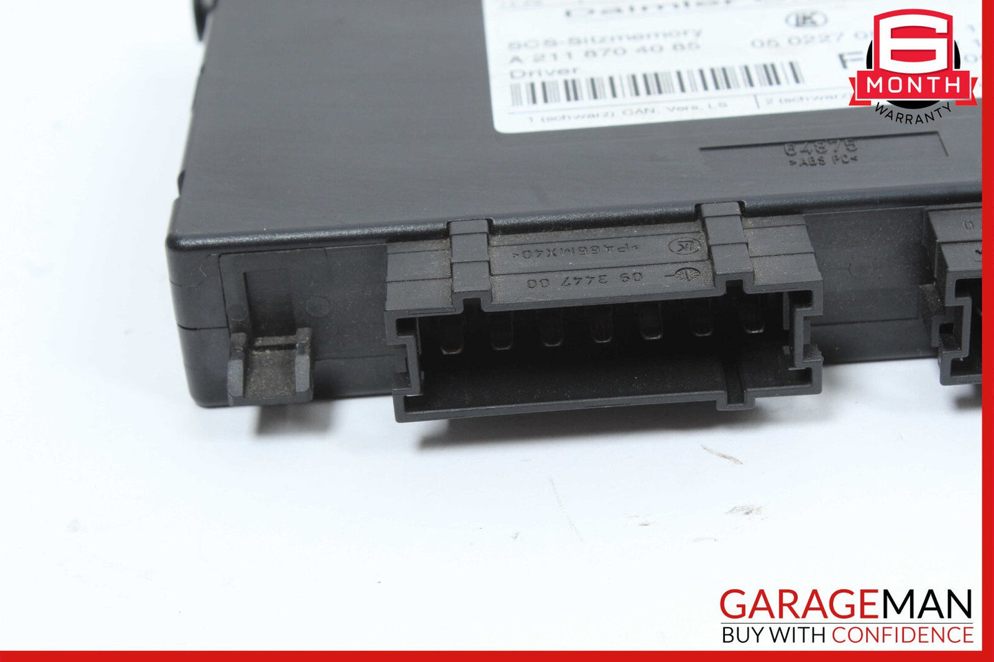 03-12 Mercedes W211 E550 SLK280 GL550 Seat Control Module Left Side OEM