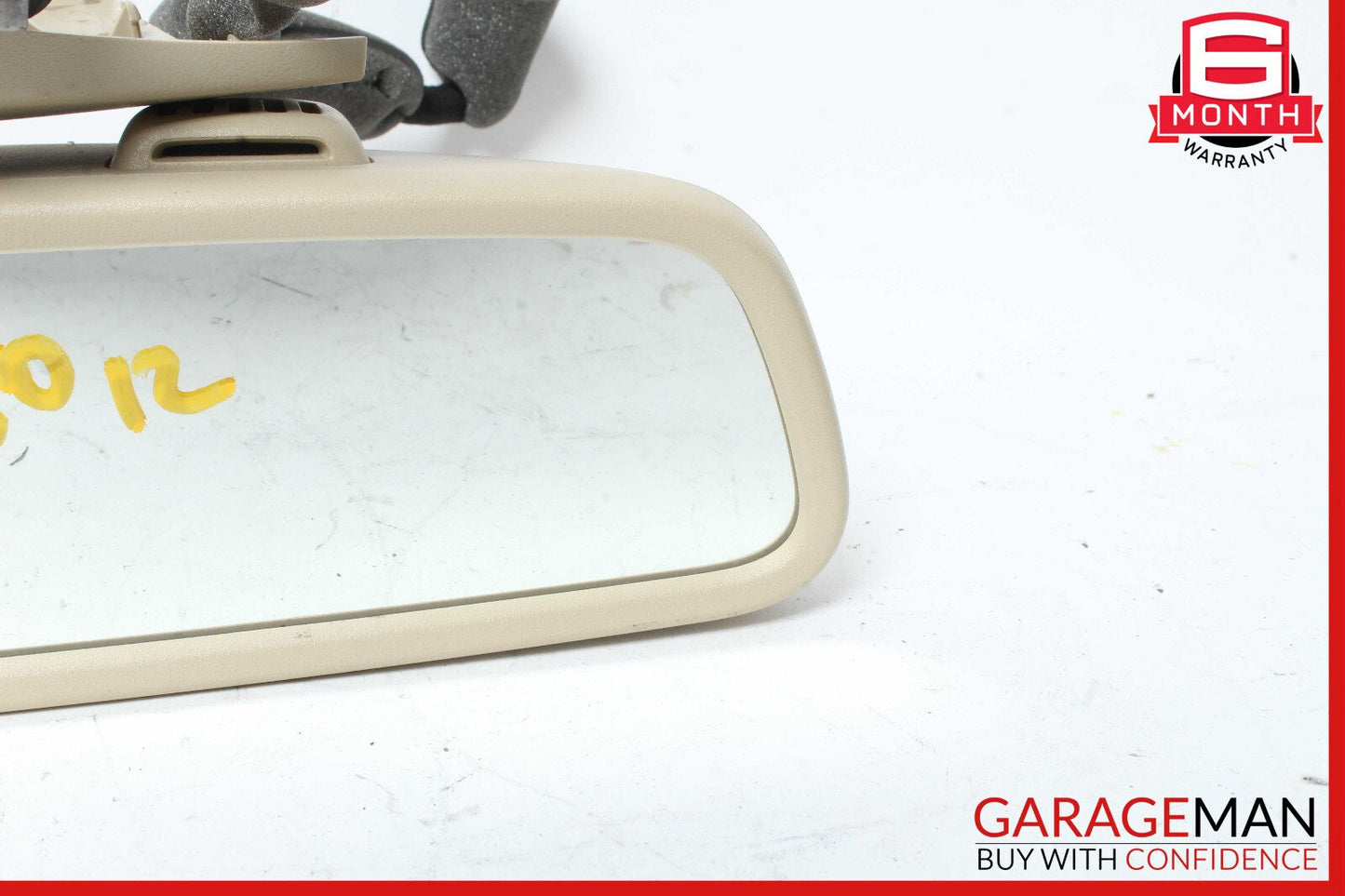 08-14 Mercedes W204 C63 AMG Interior Top Upper Rear View Mirror Assembly