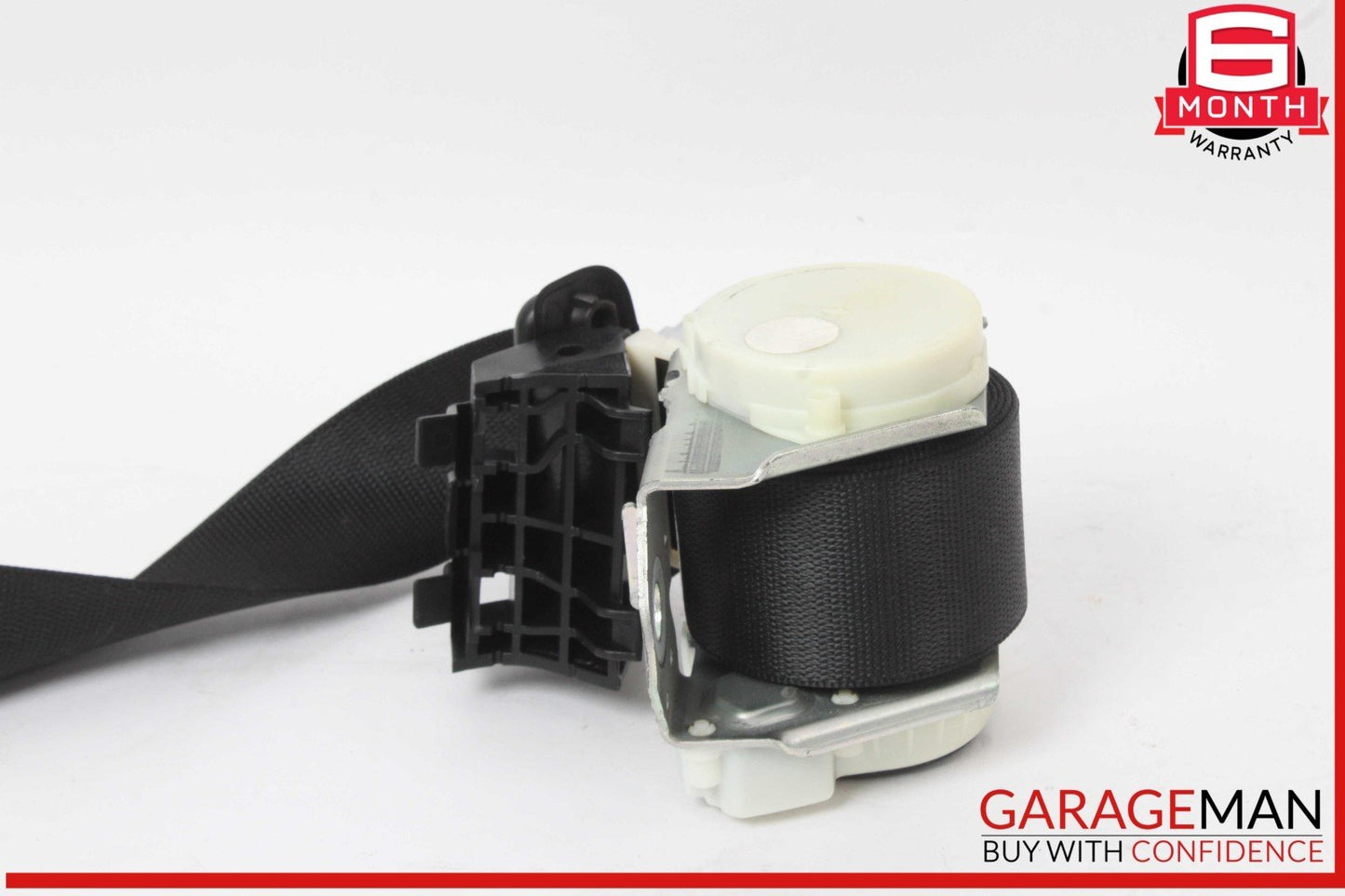 07-13 Mercedes W221 S400 S63 Rear Center Seat Belt Retractor Buckle Black OEM