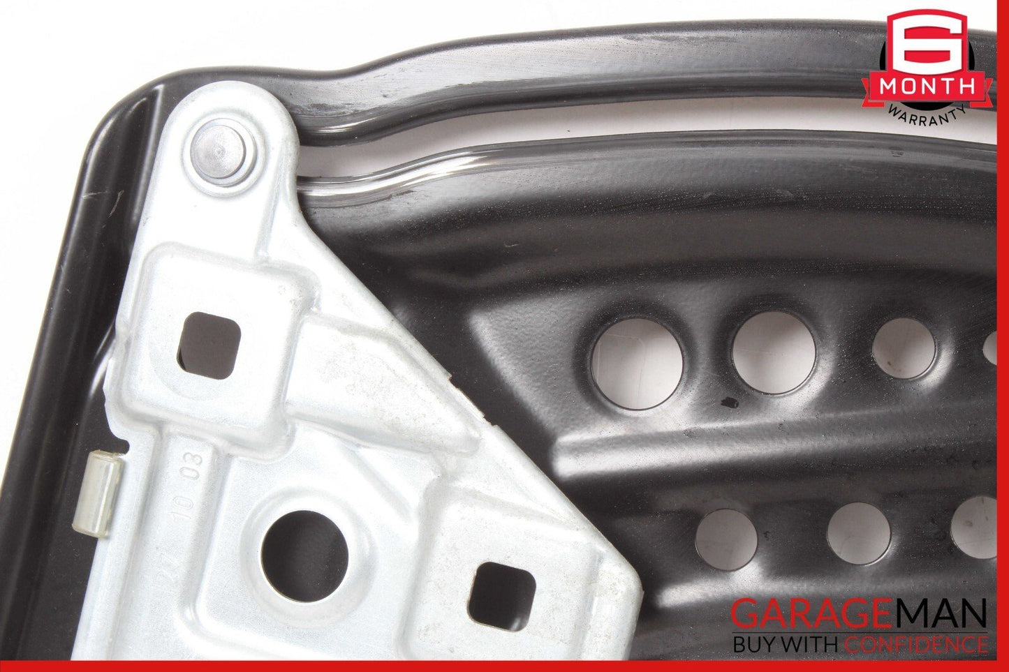 10-17 Audi S5 A5 Convertible Rear Left Quarter Window Regulator Motor Plate OEM