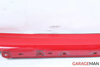 02-05 Mercedes W203 C230 Coupe Right Side Rocker Skirt Moulding Panel Red OEM