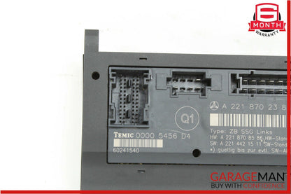 07-09 Mercedes W221 S550 Front Left Under Seat Controller Module Unit