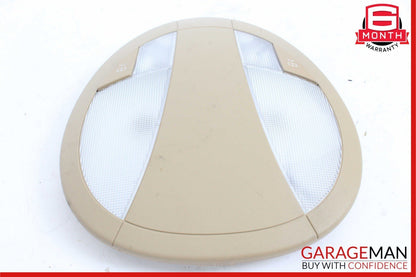 07-09 Mercedes W211 E350 E500 E63 AMG Rear Overhead Dome Light Reading Map Brown