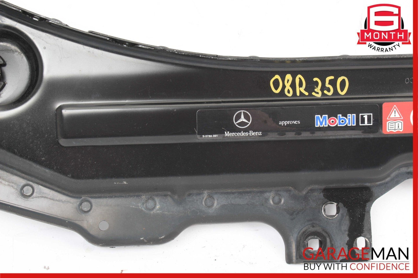 06-13 Mercedes W251 R350 R500 Front Upper Radiator Core Support Tie Bracket Bar