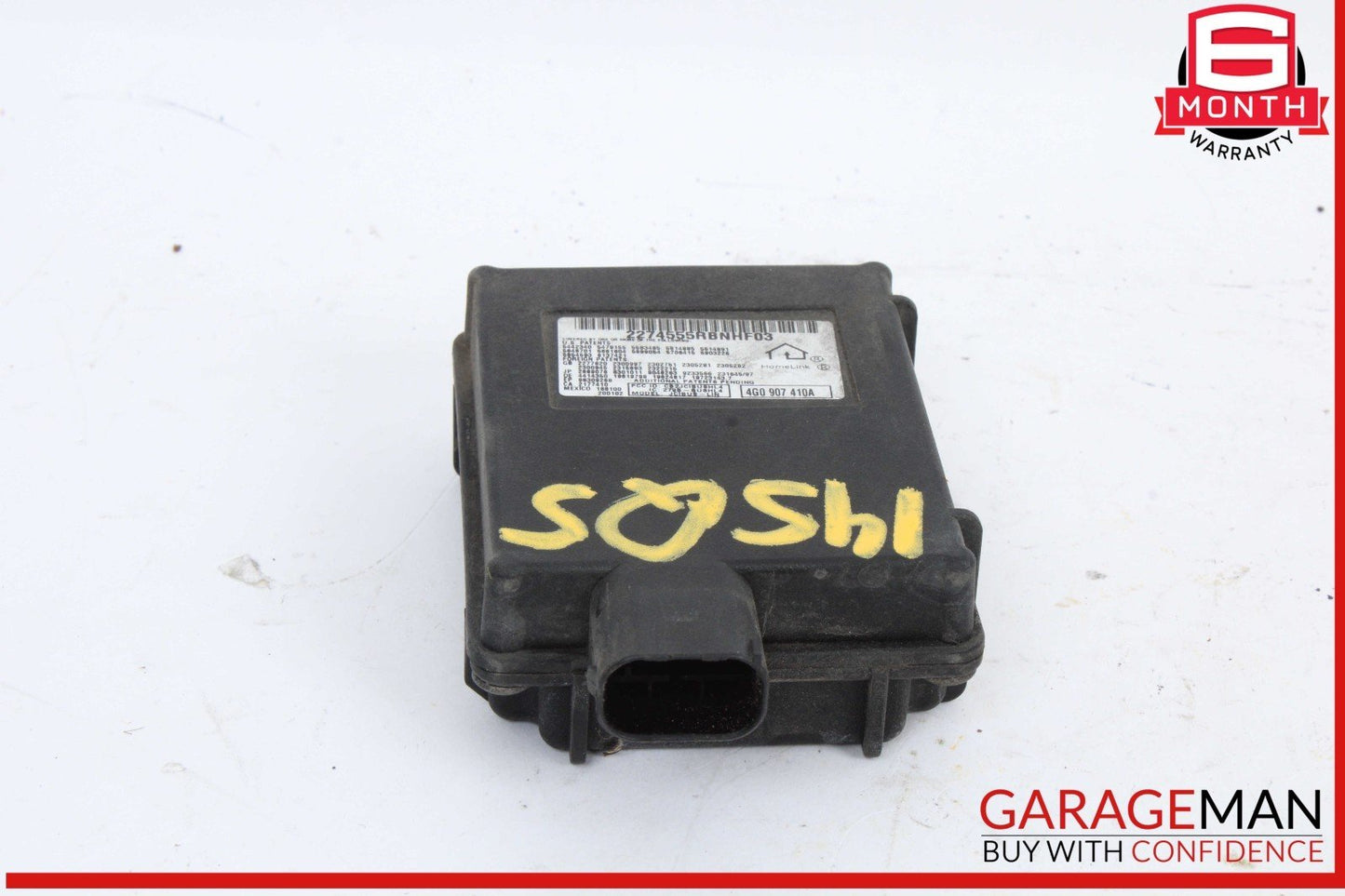12-18 Audi SQ5 A6 A7 Q5 Garage Door Homelink Control Module Unit 4G0907410A OEM