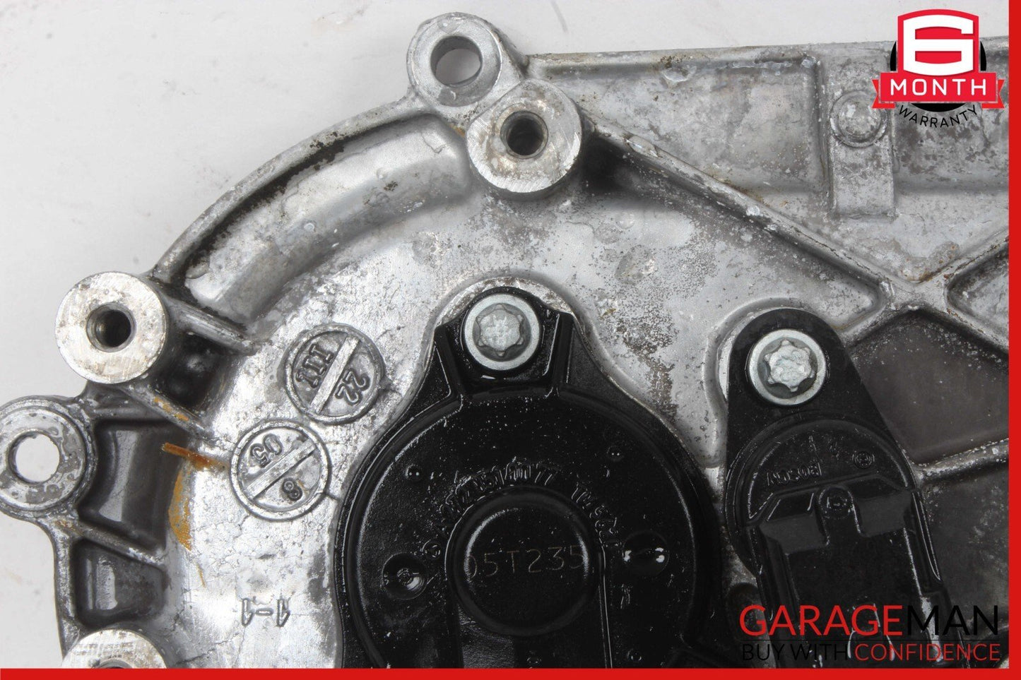 05-13 Mercedes R171 SLK350 E550 Front Left Side Engine Timing Chain Cover Plate