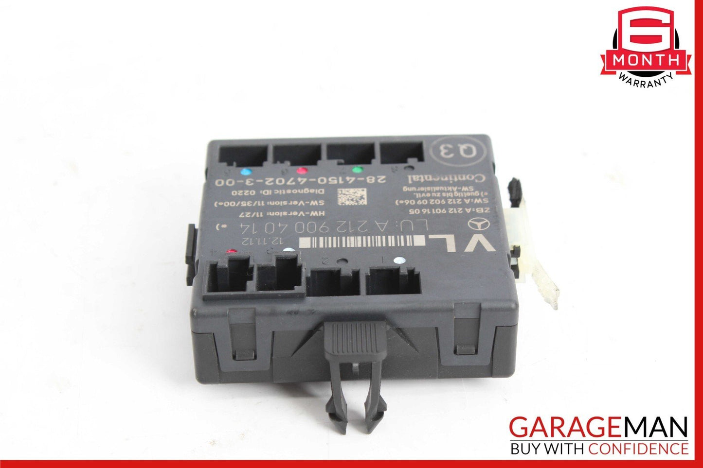 08-18 Mercede W212 E400 CLS550 C250 Front Left Side Door Control Module OEM
