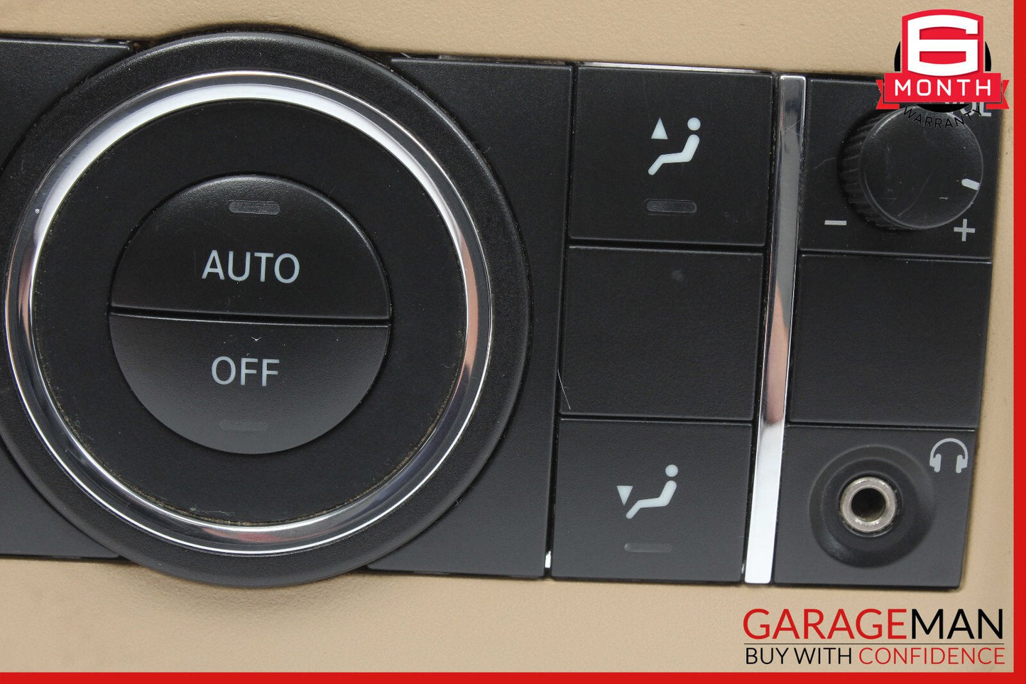 06-11 Mercedes W251 R350 ML450 Heater Climate Control Switch W/ Trim OEM