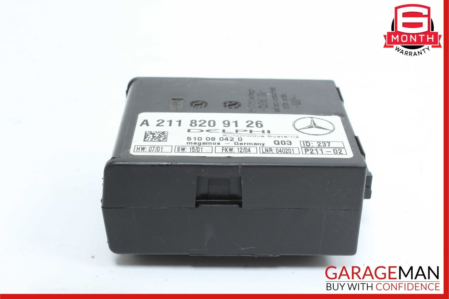Mercedes CL55 AMG SLK280 S430 E320 CLK500 Anti Theft Alarm Module 2118209126