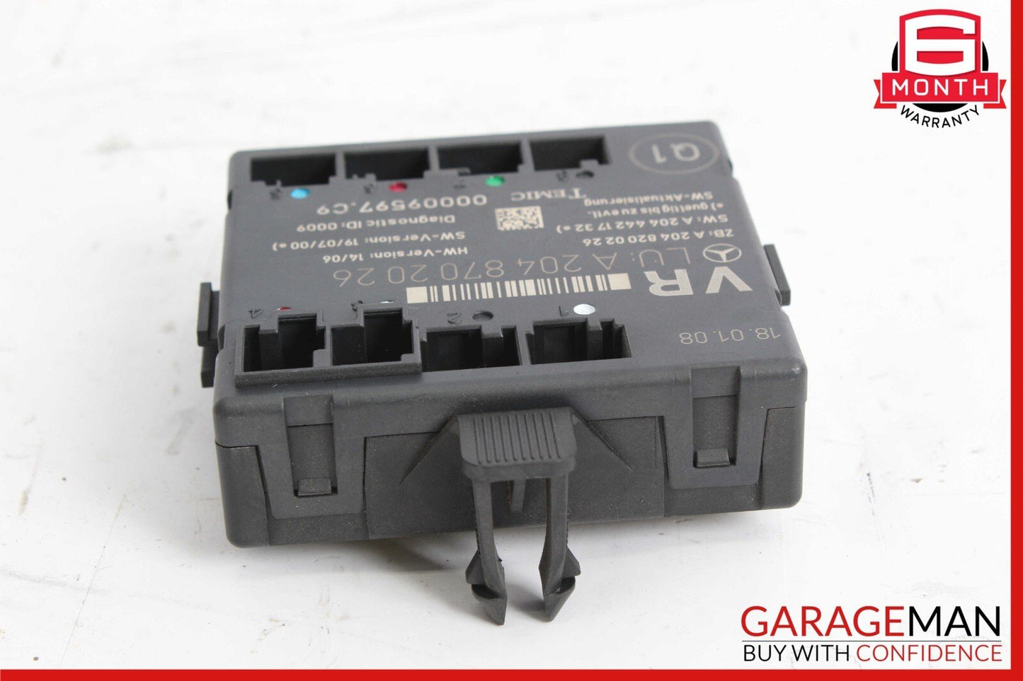 08-14 Mercedes W204 C300 C350 Front Right Side Door Control Module 2048702026