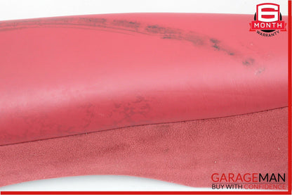 14-18 Maserati Quattroporte Rear Left Side Seat Bolster Cushion Pad Cover Red
