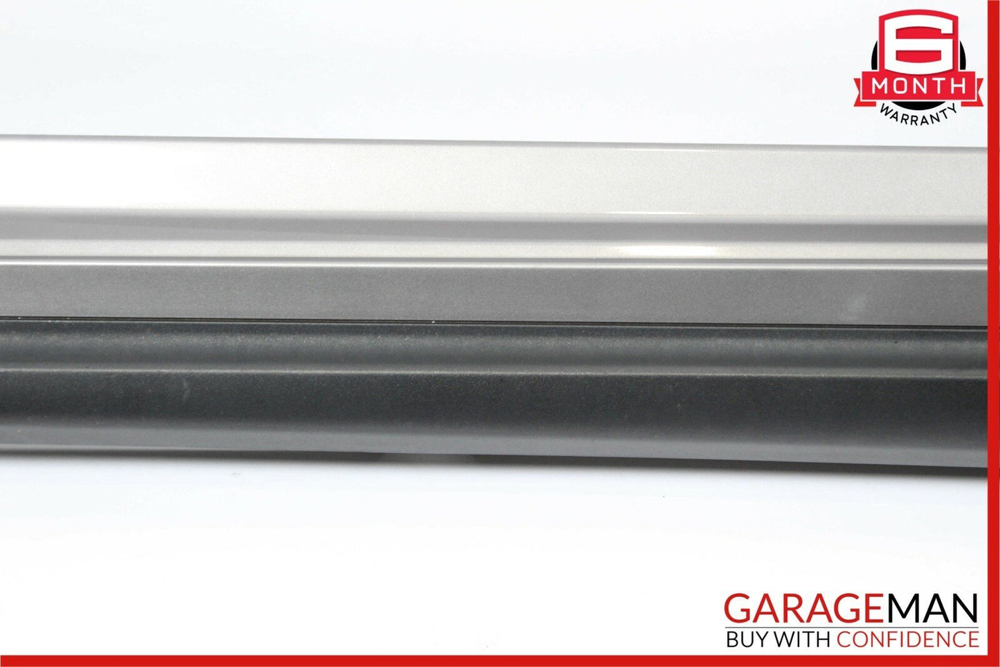 14-17 Maserati Ghibli Left Driver Side Rocker Skirt Molding Trim Panel Silver