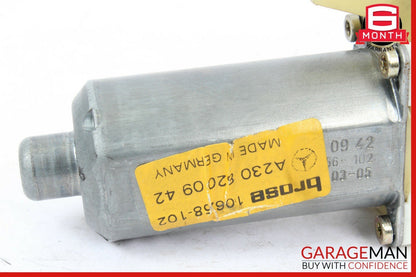 03-12 Mercedes SL500 CLK500 Front Left Side Door Window Regulator Motor Unit