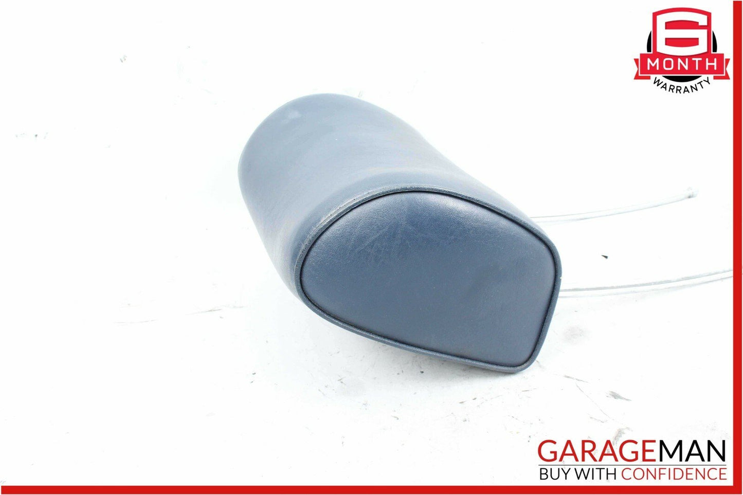 81-85 Mercedes W126 300SD Front Right or Left Seat Headrest Head Rest Blue OEM