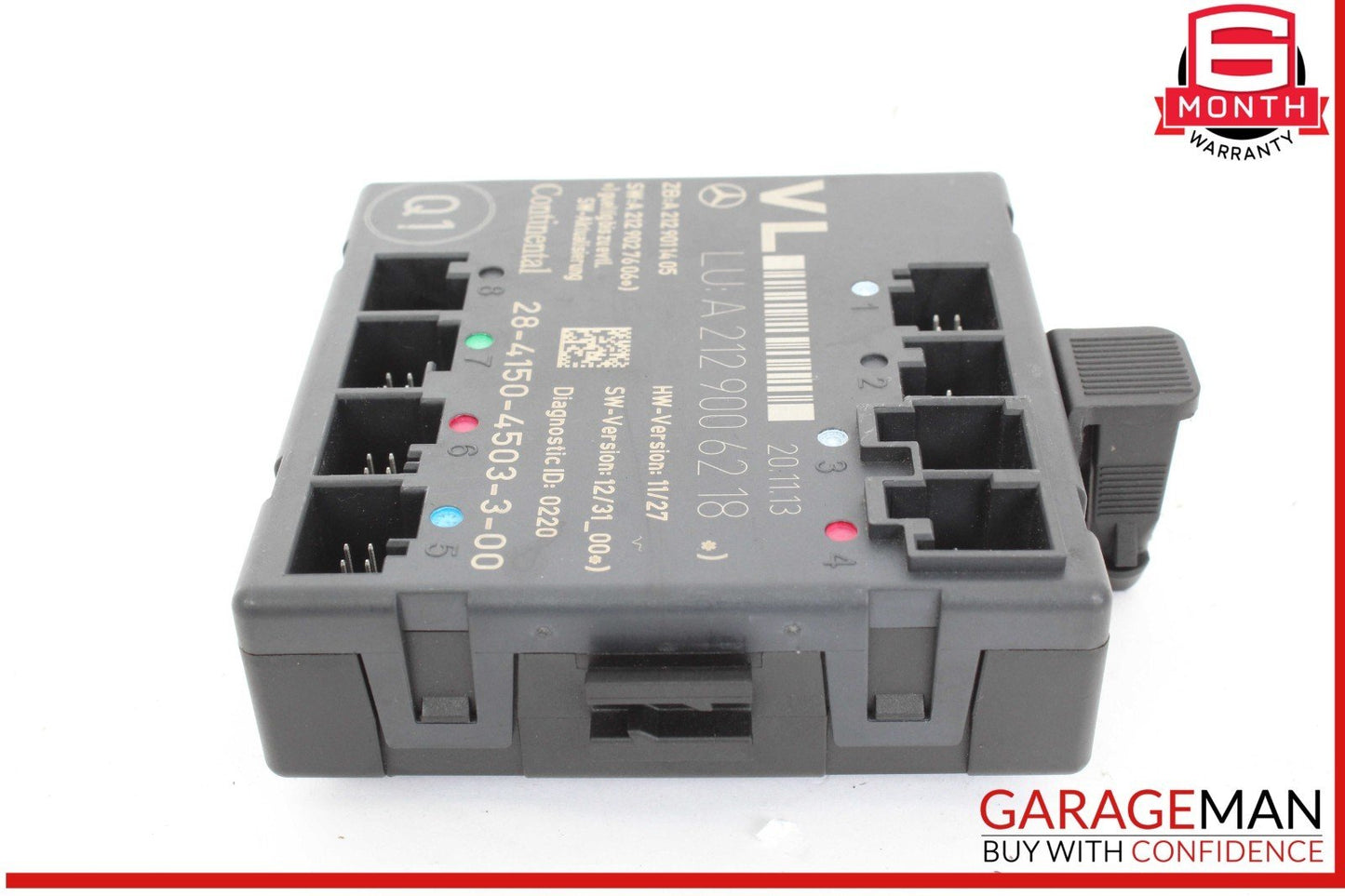 08-18 Mercedes W204 C250 C300 CLS550 Front Left Side Door Control Module OEM