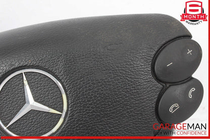 03-12 Mercedes W219 CLS500 E350 SL500 Steering Wheel Airbag Air Bag Black OEM