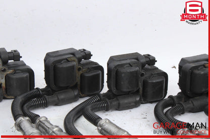 98-11 Mercedes W220 S500 CLK500 CLS55 AMG Ignition Coil Set of 8 0001587303 OEM