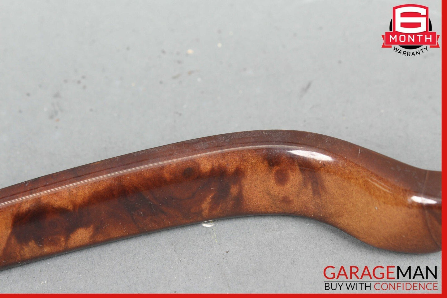 96-99 Mercedes W210 E300 Front Left Side Dash Trim Bezel Cover Panel Wood OEM