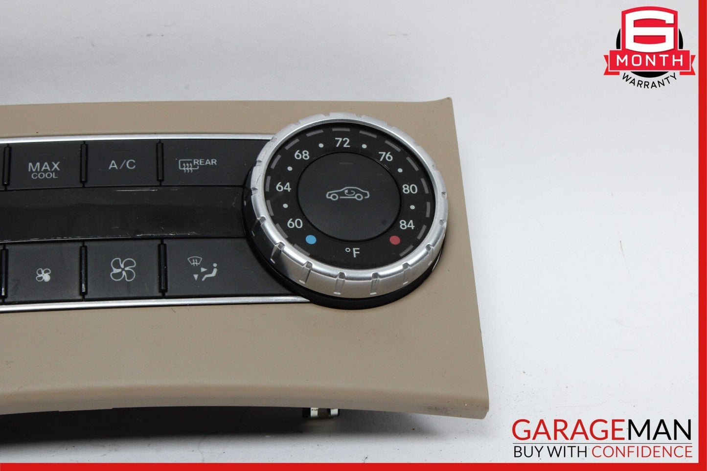 12-14 Mercedes W204 C250 C63 AC A/C Heater Climate Control Switch Trim Assembly