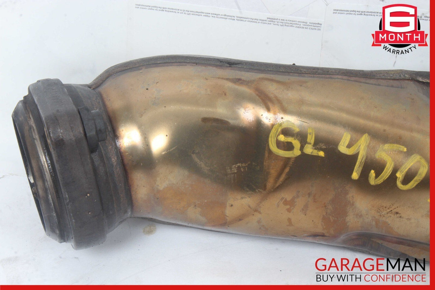 12-19 Mercedes X166 GL450 ML550 Front Right & Left Side Engine Exhaust Pipe Set