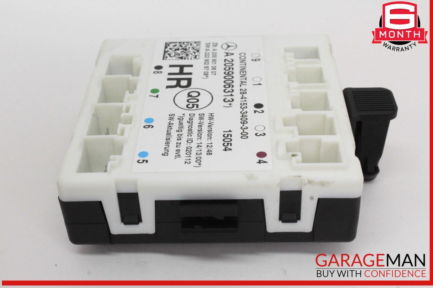 15-18 Mercedes W205 C300 Rear Right Passenger Side Door Control Module Unit OEM