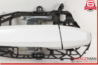 16-22 BMW X1 F48 X2 Rear Right Passenger Side Exterior Door Handle White OEM