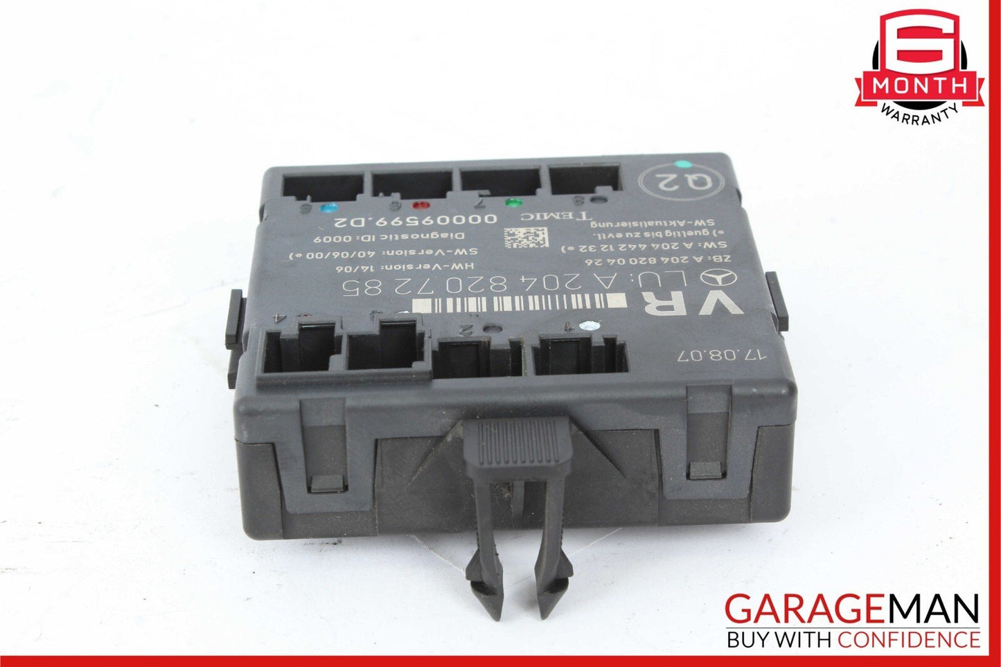 08-14 Mercedes W204 C300 C350 Front Right Passenger Door Control Module Unit OEM