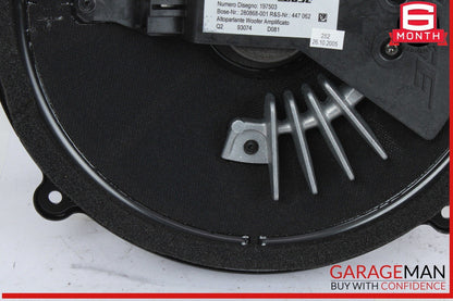 03-19 Maserati Quattroporte Rear Bose Subwoofer Sub Woofer Sound Speaker OEM