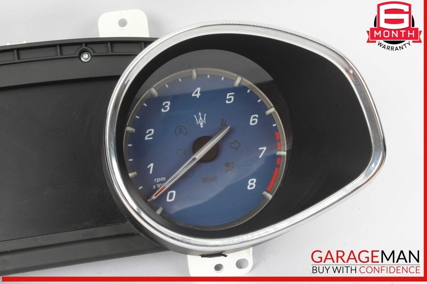 14-17 Maserati Quattroporte S Instrument Cluster Speedometer 670030595 OEM