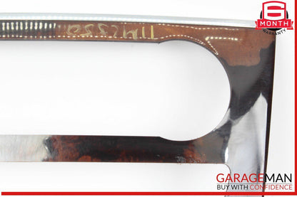 06-12 Mercedes W164 ML350 4MATIC Center Console Control Trim Panel Wood Bezel