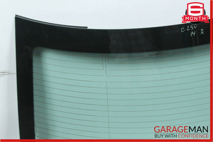 12-14 Mercedes W204 C250 C63 AMG Sedan Rear Windshield Wind Shield Window Glass