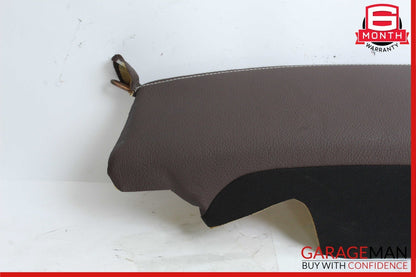 03-09 Mercedes W209 CLK350 Rear Right Passenger Side Bolster Cushion Cover Brown