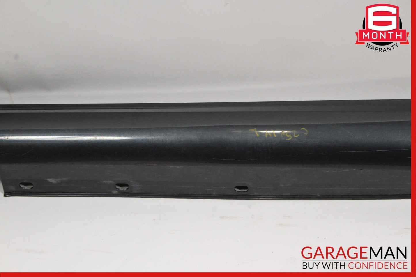 08-14 Mercedes W204 C300 AMG Sport Sedan Left Side Skirt Moulding Tenorite Gray
